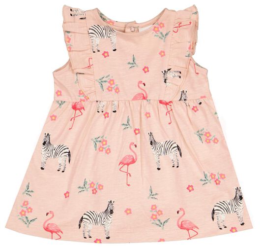 baby jurk flamingo roze - 1000027346 - HEMA