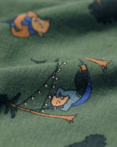 kinder boxers stretch katoen - 2 stuks groen - 19230480GREEN - HEMA