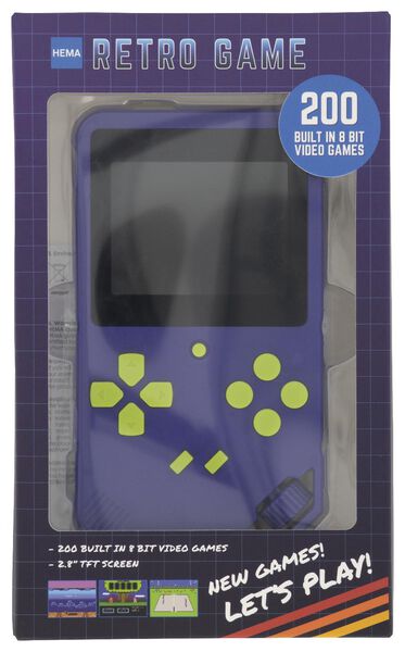 retro handheld game 14x8x2 - 39680065 - HEMA