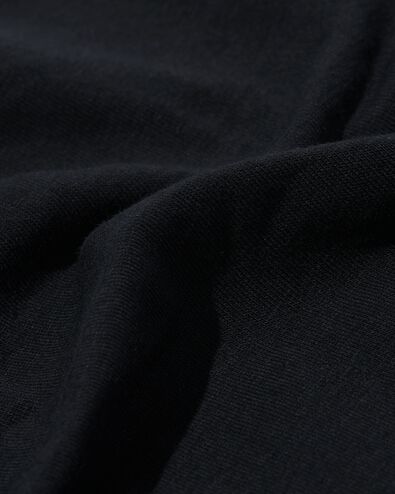 dames tailleslip katoen - 2 stuks zwart zwart - 1000030326 - HEMA