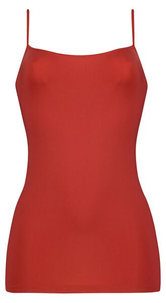 dameshemd naadloos micro rood rood - 1000027810 - HEMA