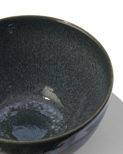 schaal Ø14cm Porto reactief glazuur zwart - 9602034 - HEMA