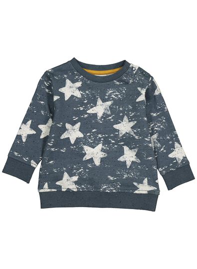 babysweater blauw - 1000014264 - HEMA
