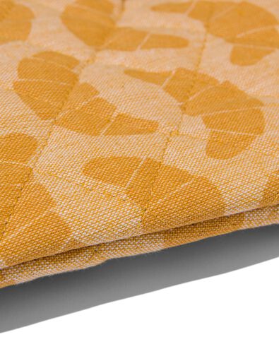 ovenwant - katoen - okergeel croissant - 5400146 - HEMA
