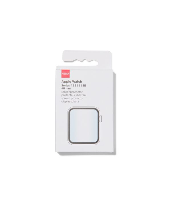 screenprotector voor Apple Watch 4/5/6G/SE 40mm - 39630200 - HEMA