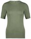 damestrui gebreid Fally groen - 1000027688 - HEMA