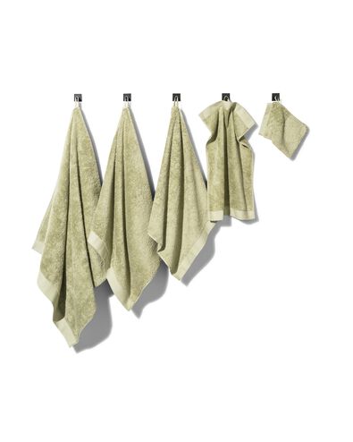 handdoek 50x100 hotelkwaliteit extra zacht lichtgroen lichtgroen handdoek 50 x 100 - 5270003 - HEMA