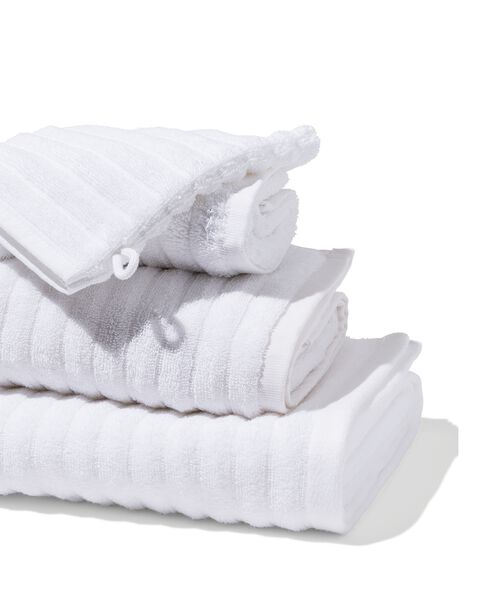 botsing converteerbaar pik handdoek zware kwaliteit structuur wit - HEMA