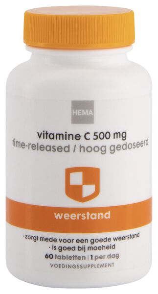 vitamine C 500 mg time-released / hoog gedoseerd - 11401622 - HEMA