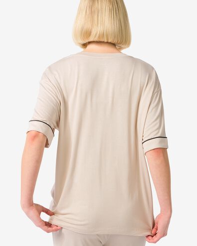 dames pyjamatop viscose creme creme - 23400472CREAM - HEMA dames pyjamatop viscose creme creme - 23400472CREAM - HEMA