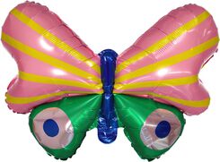 folieballon 65cm breed - verkleedset vlinder - 14200424 - HEMA