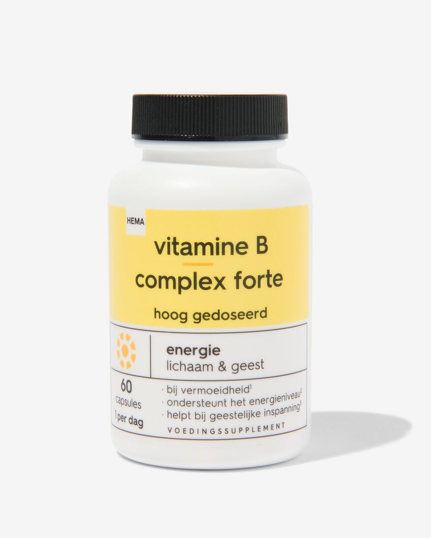 vitamine B complex forte - 60 stuks - 11402127 - HEMA
