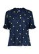 damesblouse donkerblauw donkerblauw - 1000013612 - HEMA