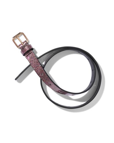 kinderriem glitter multi multi - 18432310MULTI - HEMA