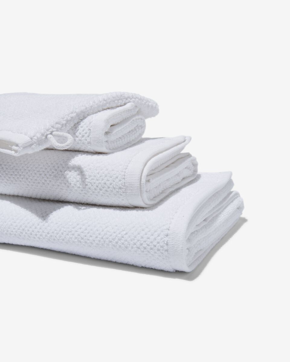 Pellen Vloeibaar Autonomie handdoeken tweedekans recycled katoen wit - HEMA