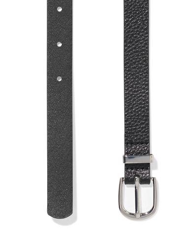 damesriem structuur zwart zwart zwart - 16360100BLACK - HEMA