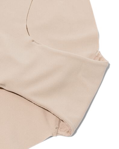 damesslip met hoge taille ultimate comfort beige L - 19680427 - HEMA