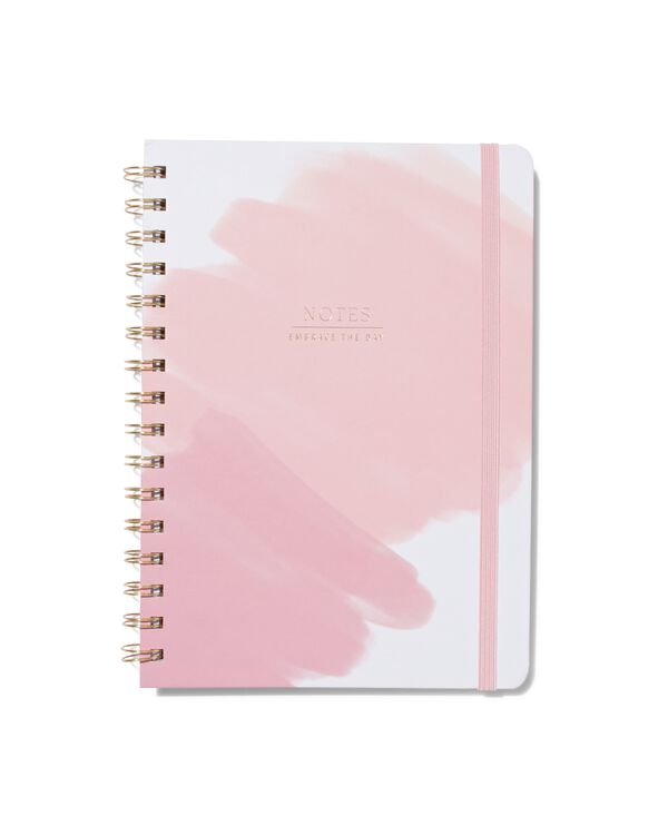 notitieboek met spiraal A5 gelinieerd - 14190076 - HEMA