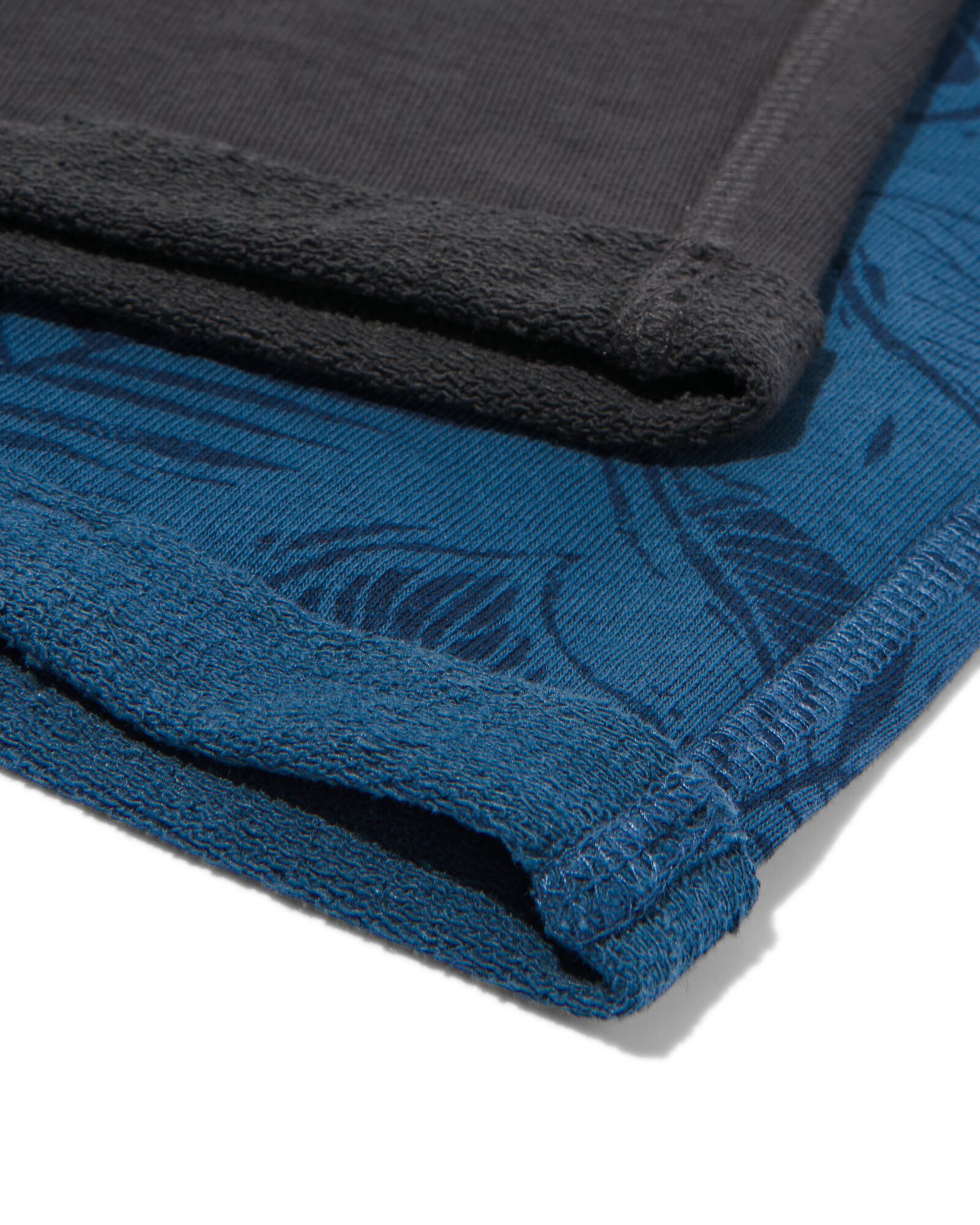 kinder sweathorts - 2 stuks donkerblauw - 1000030879 - HEMA