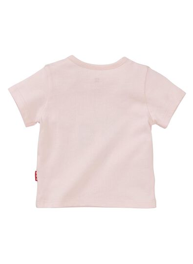 newborn baby t-shirt lichtroze lichtroze - 1000013440 - HEMA