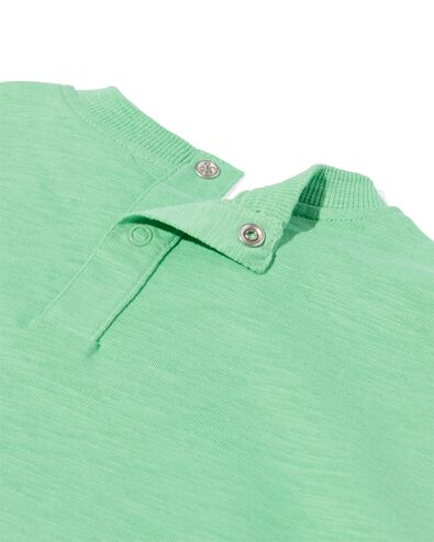 baby t-shirts - 2 stuks groen - 33102150GREEN - HEMA