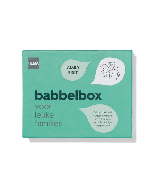 babbelbox voor leuke families - 61160221 - HEMA