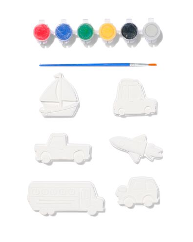 gipsen voertuigen verven - 6 stuks - 15920064 - HEMA