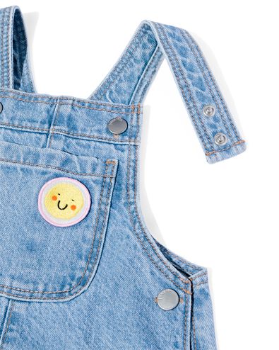 babytuinbroek denim denim - 33078760DENIM - HEMA