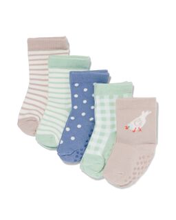 Baby Sokken Met Bamboe - 5 Paar Beige (beige)
