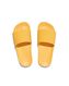 kinder badslippers met ribbelband geel geel - 1000031060 - HEMA