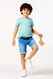 kindershort jogdenim middenblauw 110/116 - 30732542 - HEMA