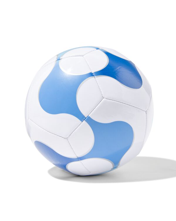voetbal blauw maat 5 Ø22cm - 15850085 - HEMA