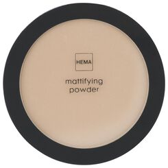 mattifying face powder 19 cool beige - 11290257 - HEMA