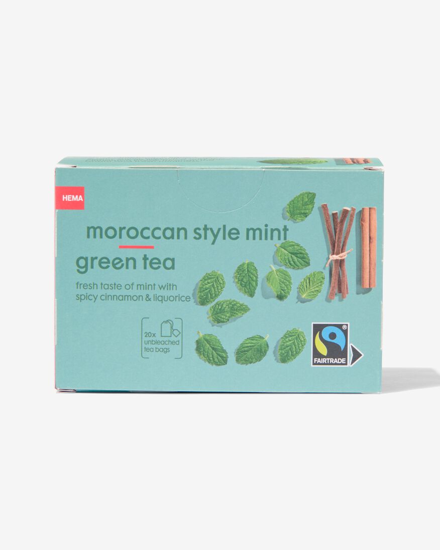 groene thee Marokkaanse stijl - 20 stuks - 17190108 - HEMA