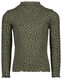 kinder t-shirt rib legergroen - 1000021608 - HEMA
