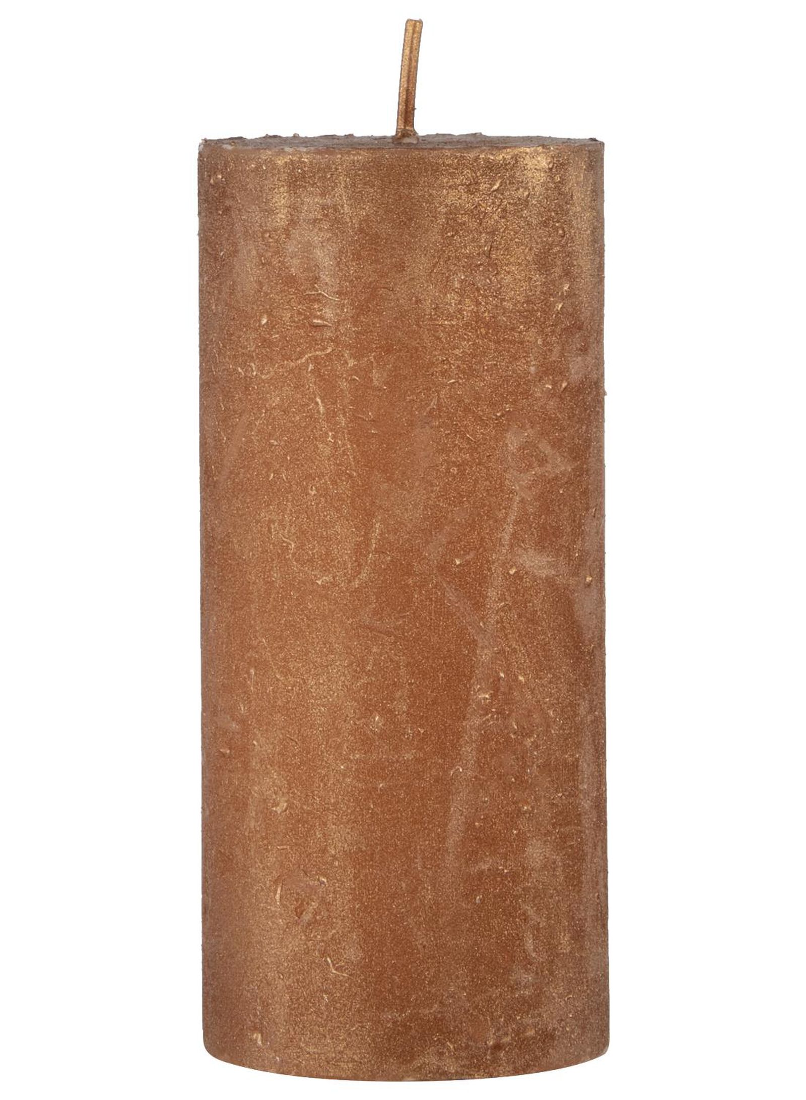 rustieke kaarsen koper koper - 1000015408 - HEMA