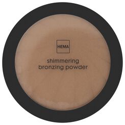 shimmering bronzing powder 02 almond glow - 11290232 - HEMA