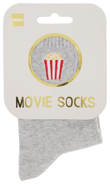 sokken maat 42-46 popcorn - 61120037 - HEMA