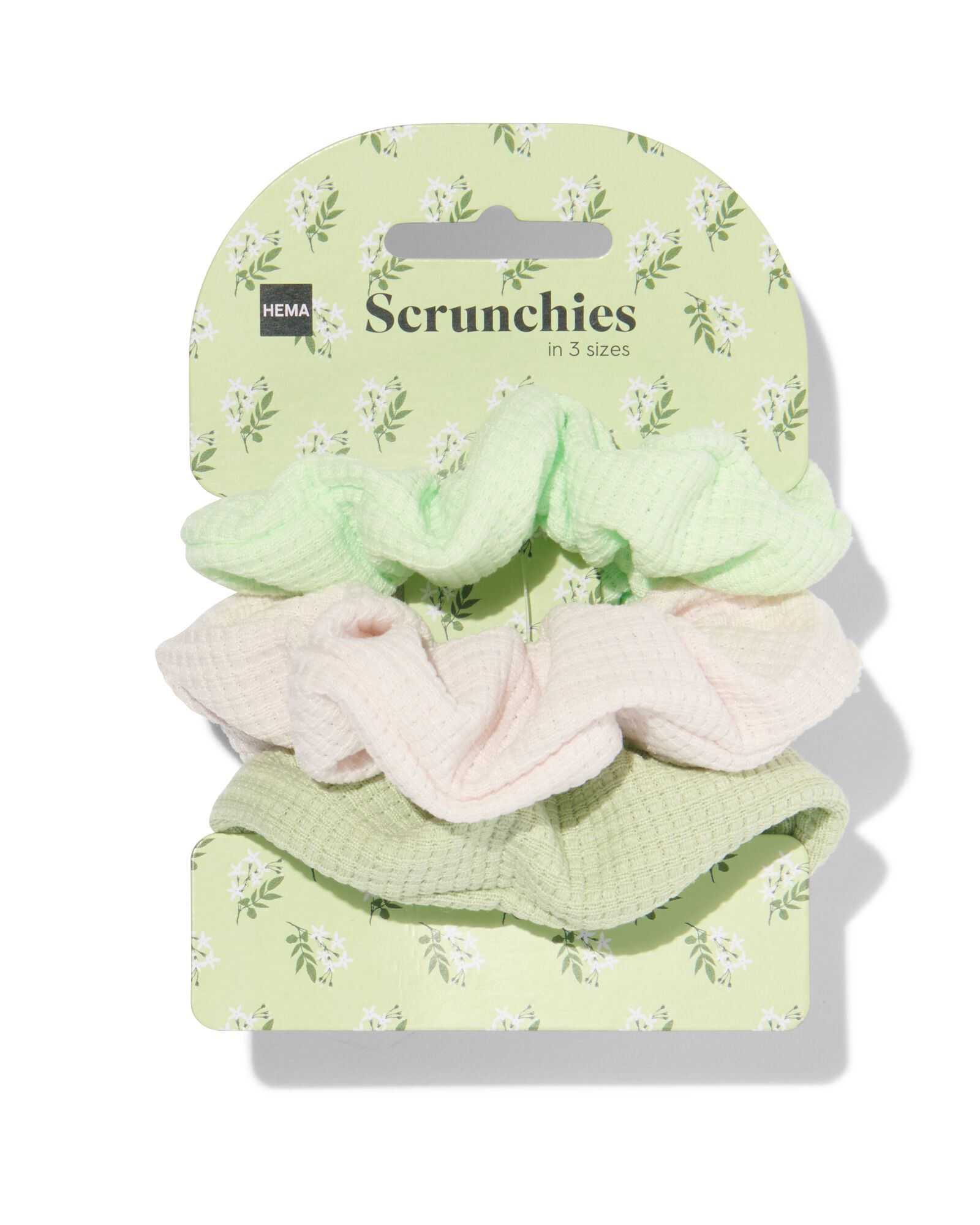 scrunchies in 3 maten - 3 stuks - 60640029 - HEMA