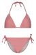 dames triangel bikini - seersucker rood rood - 1000027482 - HEMA