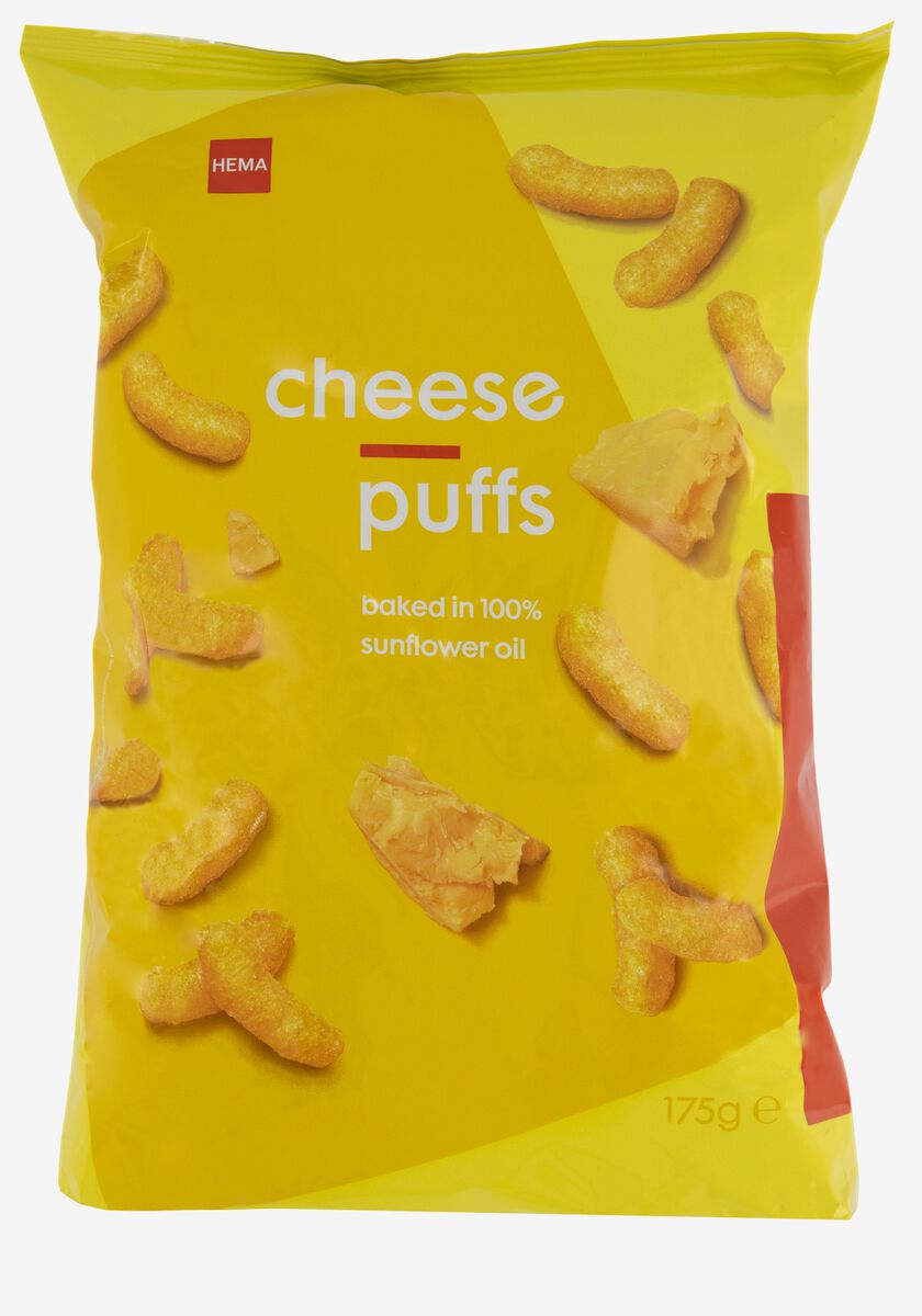 cheese puffs - 175gram - 10630087 - HEMA