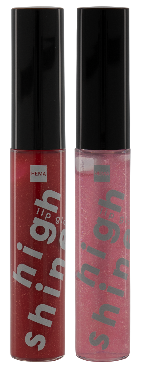lipgloss setje roze en rood - 17630009 - HEMA