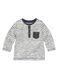 baby t-shirt blauw blauw - 1000009411 - HEMA