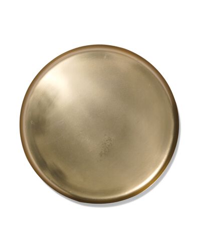 kaarsonderzetter - Ø 33 cm - goud - 13382060 - HEMA