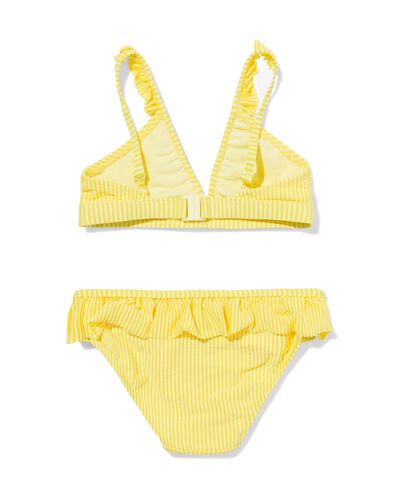 kinderbikini strepen geel geel - 22250070YELLOW - HEMA