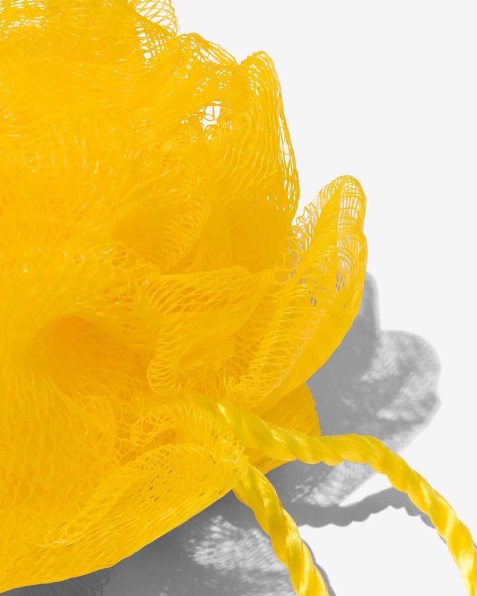 badspons bloem Ø15cm geel - 11820012 - HEMA