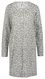 dames nachthemd fleece grijs XL - 23421784 - HEMA