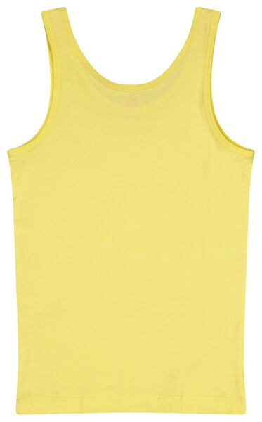 kinderhemden katoen/stretch - 2 stuks geel - 1000026544 - HEMA