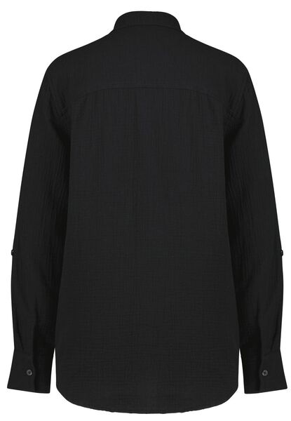 dames blouse Jaimy zwart - 1000026129 - HEMA
