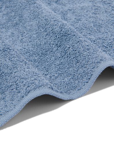 handdoek 70x140 zware kwaliteit grijsblauw - 5250307 - HEMA